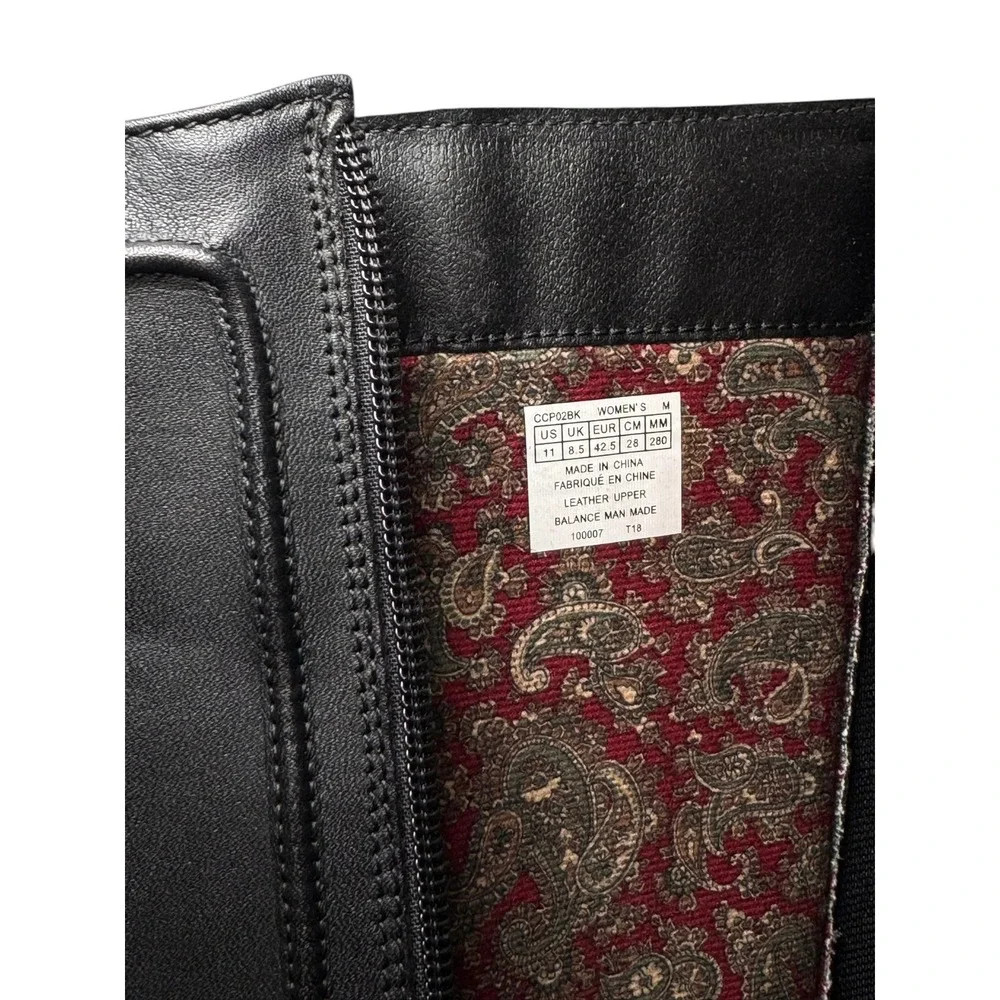 Rockport Hydro-Shield Waterproof Tall Riding Boots‎ Black Leather Women's 11 NEW